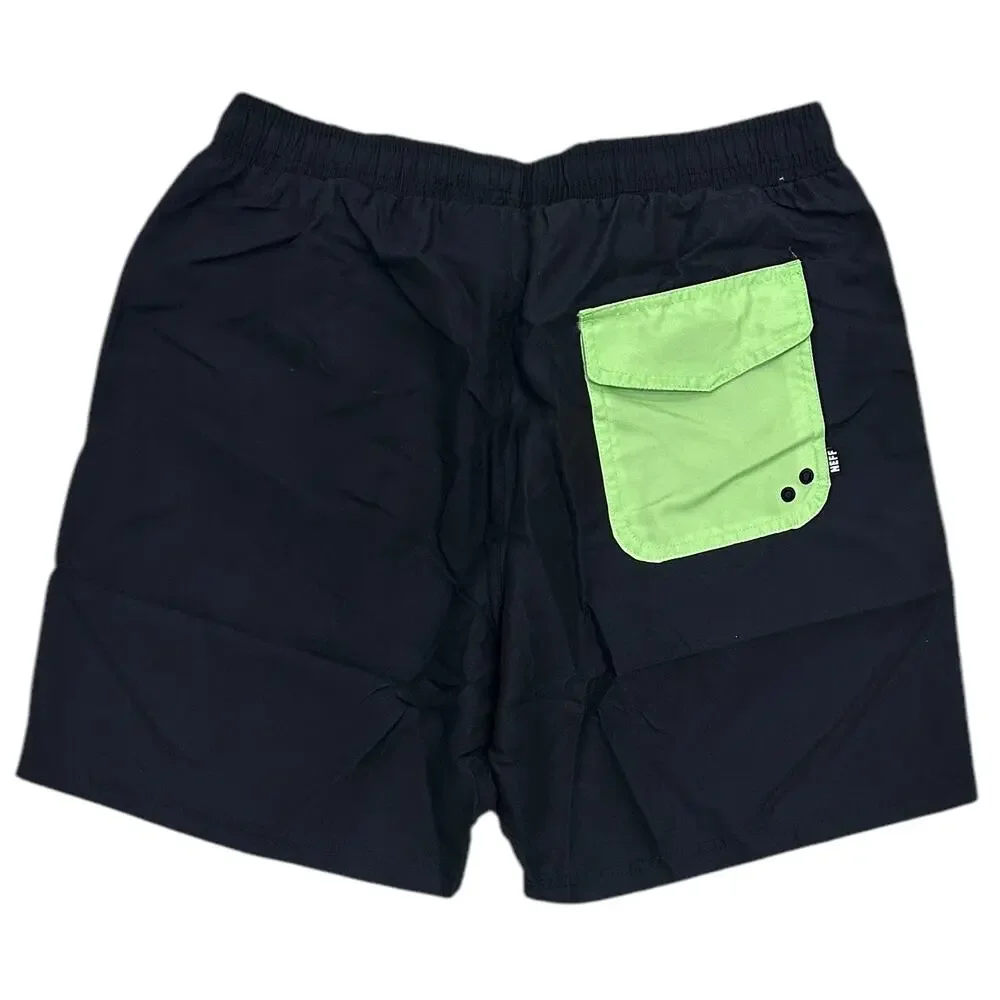 Neff X Disney Men's Mickey Mouse Hot Tub Volley Shorts Swim Trunks Boardshorts - Picture 2 of 2